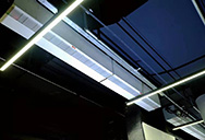 崇禮太子城冰雪小鎮(zhèn)選用康平電熱風(fēng)幕、空氣幕